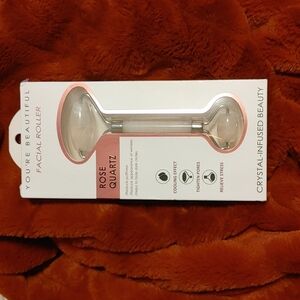 💚Rose Quartz Facial roller Nwot